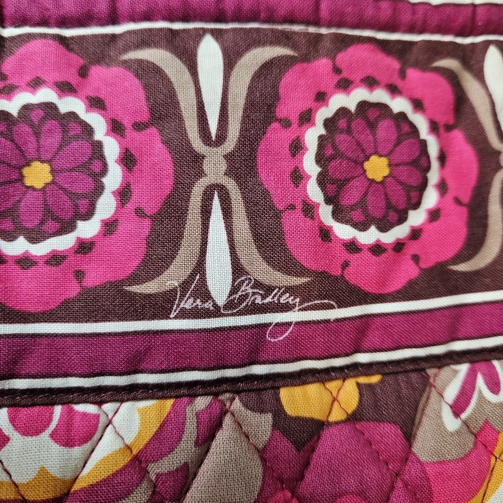 Vera Bradley Tote Bag Carryall Floral Quilted Double Strap‎